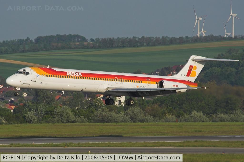 EC-FLN, 1992 McDonnell Douglas MD-88 C/N 53303, Iberia MD 88