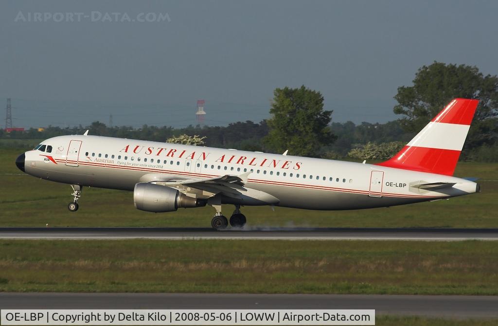 OE-LBP, 1998 Airbus A320-214 C/N 797, 50yearsAUSTRIAN AIRLINES -RETRO BUS