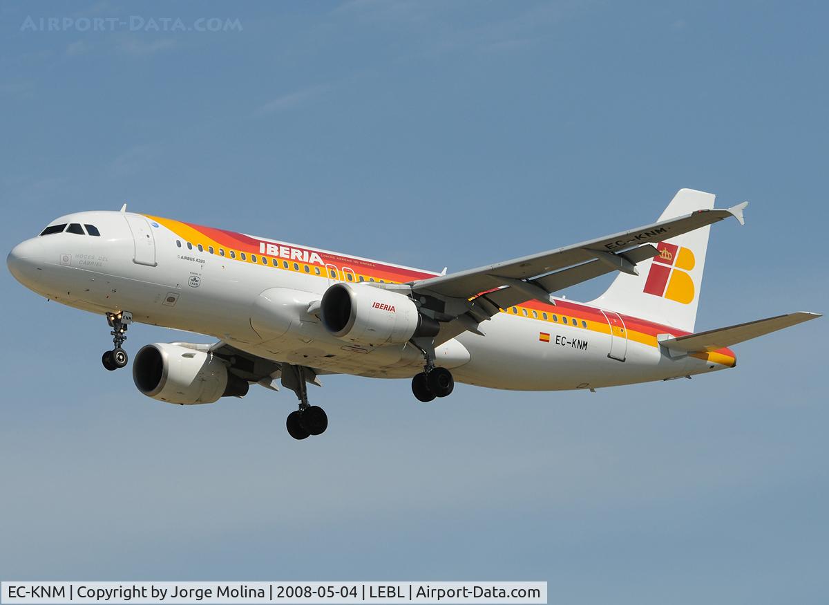 EC-KNM, 2000 Airbus A320-214 C/N 1229, 