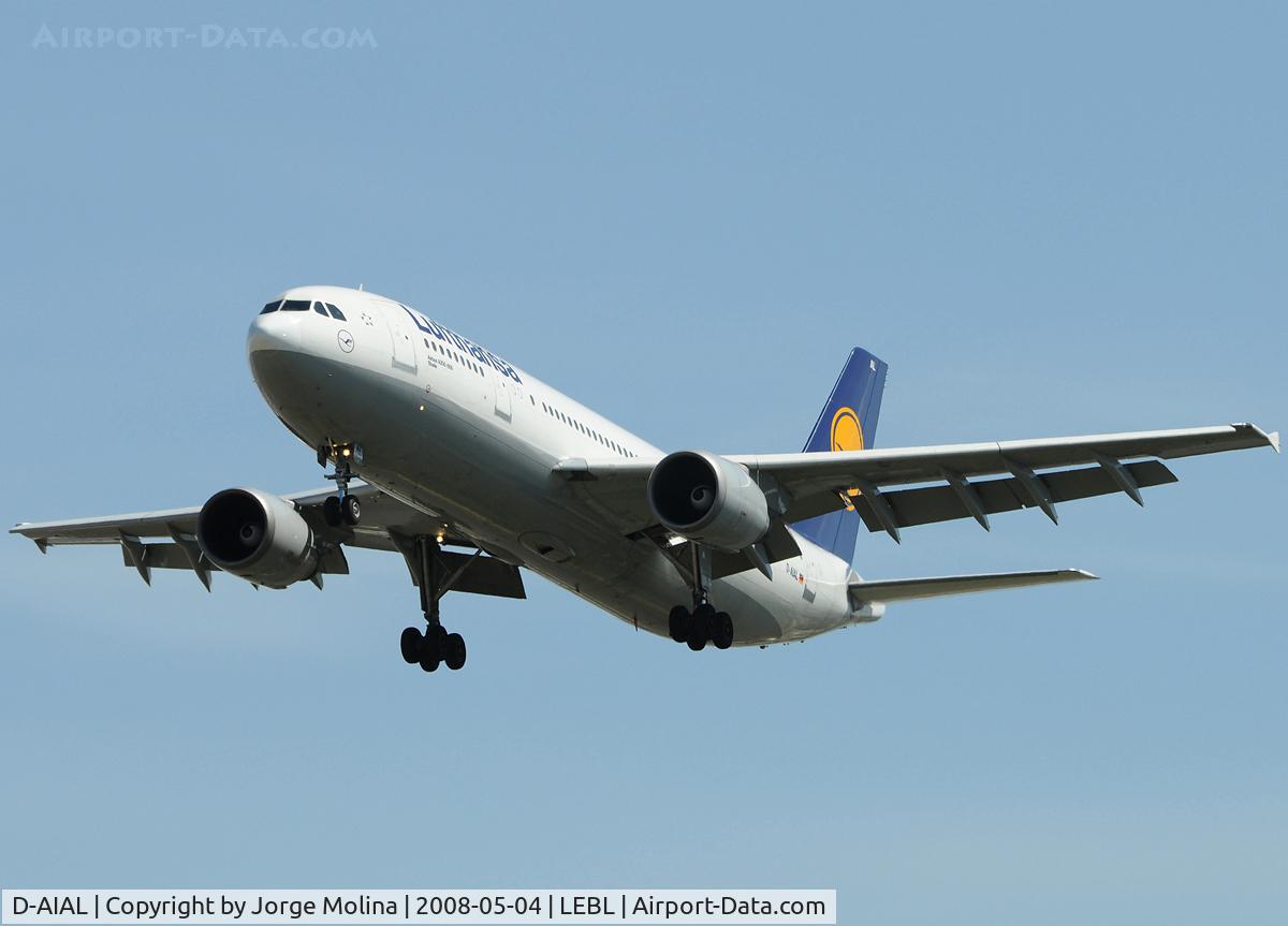D-AIAL, 1987 Airbus A300B4-603 C/N 405, 