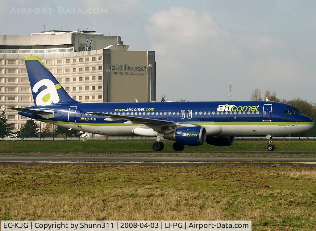 EC-KJG, 1991 Airbus A320-211 C/N 342, On parallel taxiways