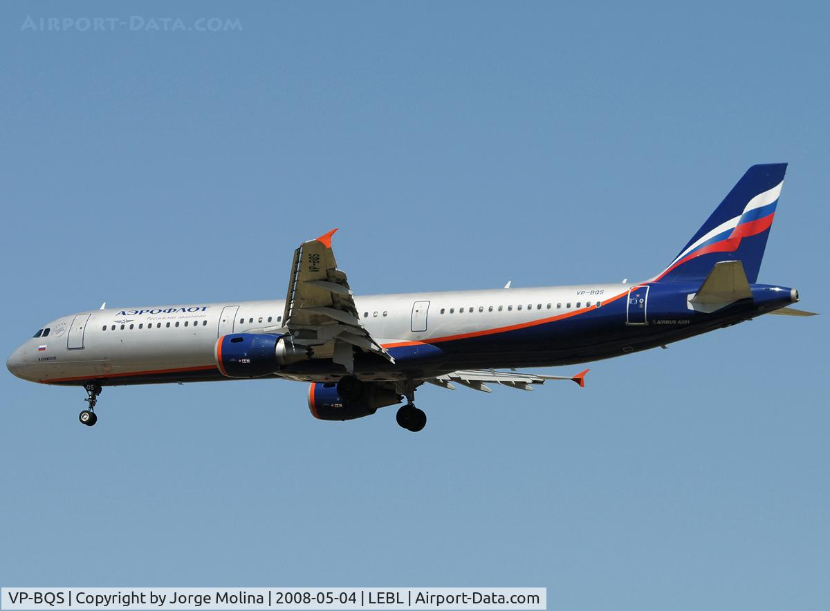 VP-BQS, 2006 Airbus A321-211 C/N 2912, 