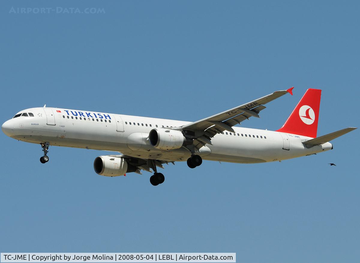 TC-JME, 2000 Airbus A321-211 C/N 1219, 