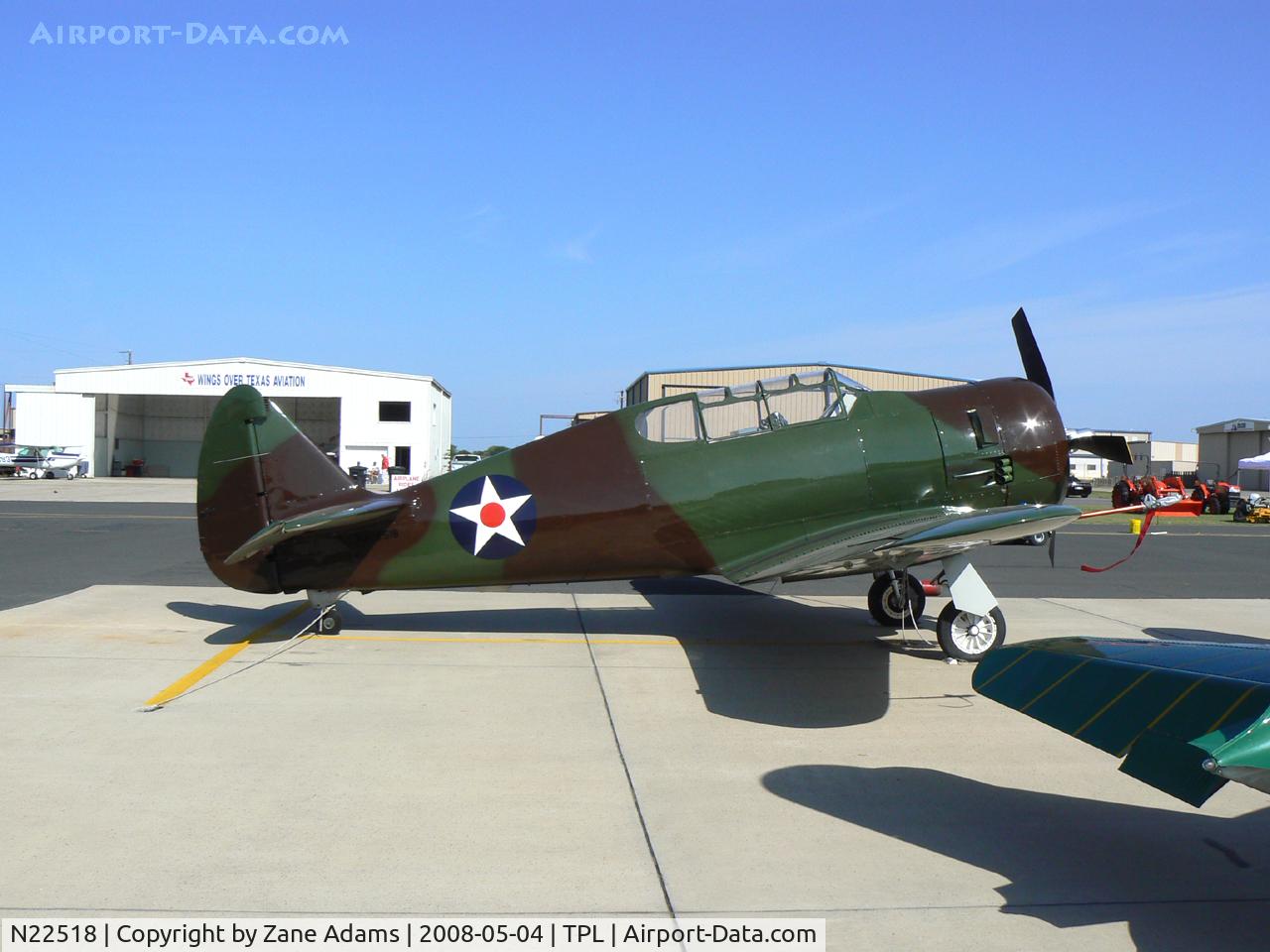 N22518, 1943 North American P-64 replica C/N 88-13630, At Central Texas Airshow - This airplane was built as an NA-50 replica, but is now being called a P-64