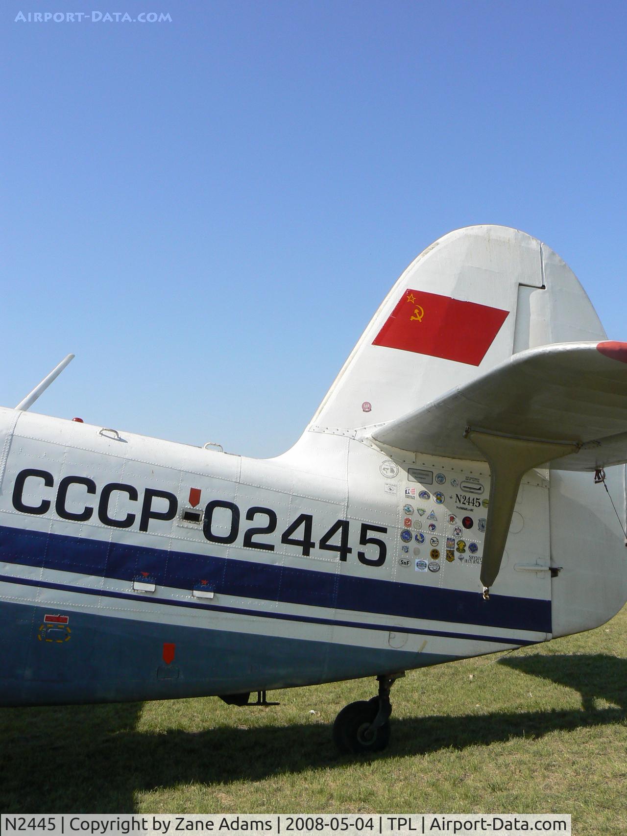 N2445, 1970 Antonov AN-2 C/N 1G11756, At Central Texas Airshow