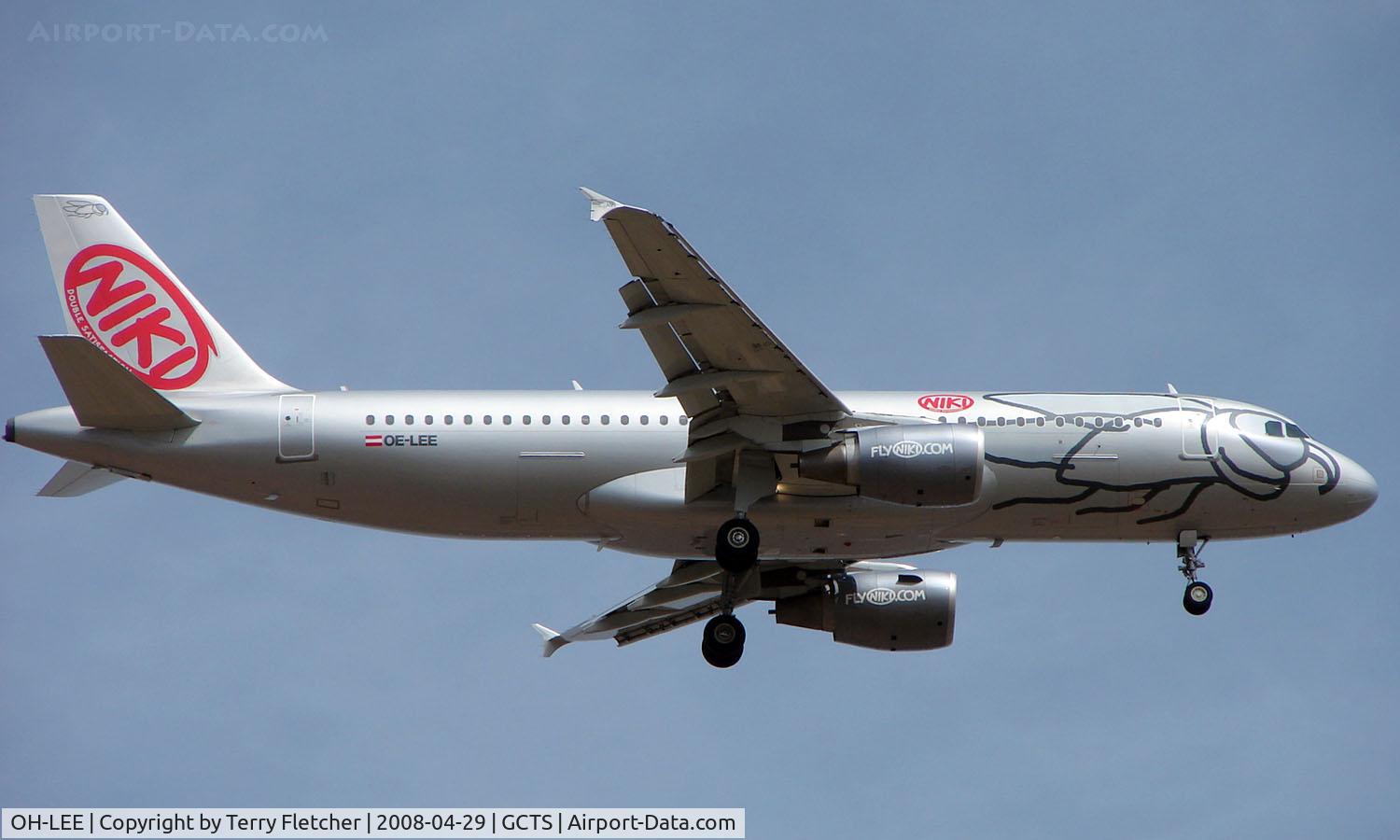OH-LEE, 2005 Embraer 170LR (ERJ-170-100LR) C/N 17000093, Fly Niki A320 at TFS