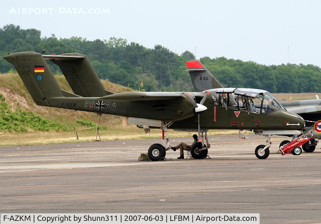 F-AZKM, 1971 North American OV-10B Bronco C/N 338-9 (305-65), Used during LFBM Airshow 2007