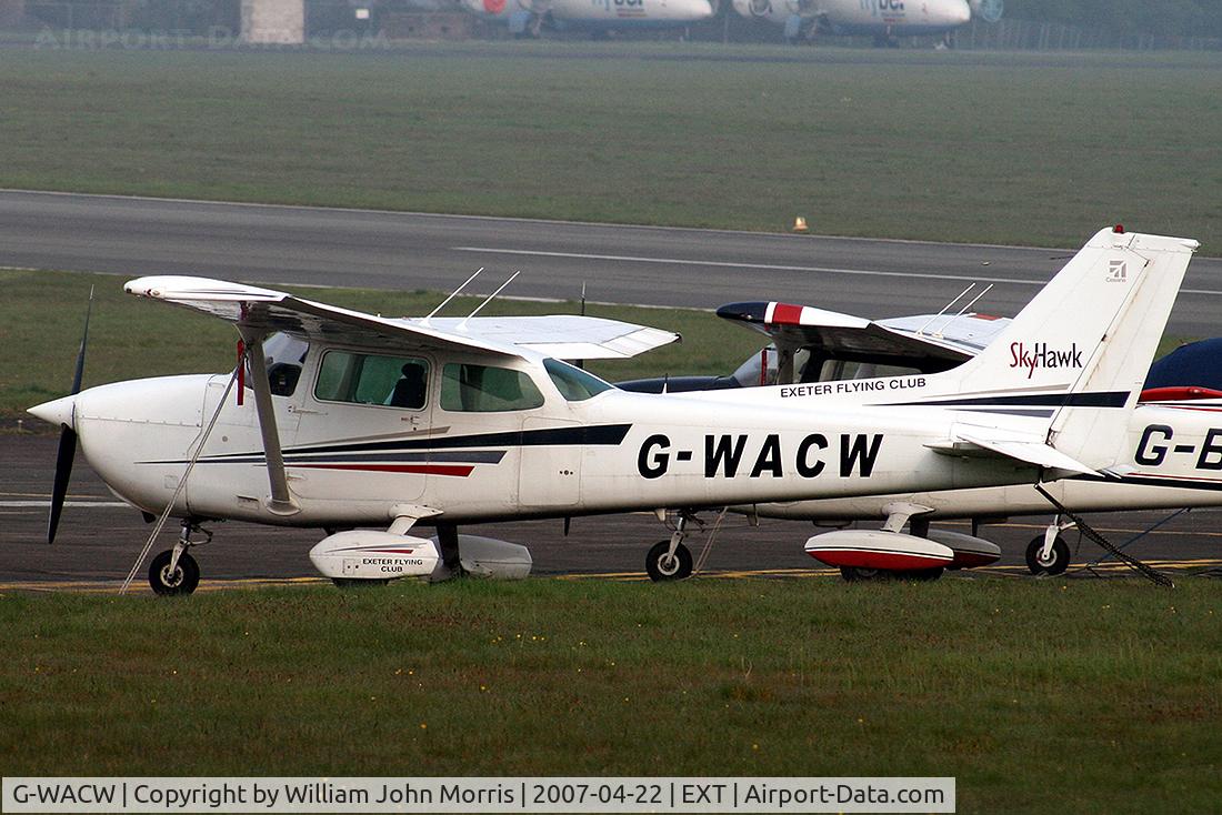 G-WACW, 1981 Cessna 172P C/N 172-74057, Owned by Exeter Flying Club