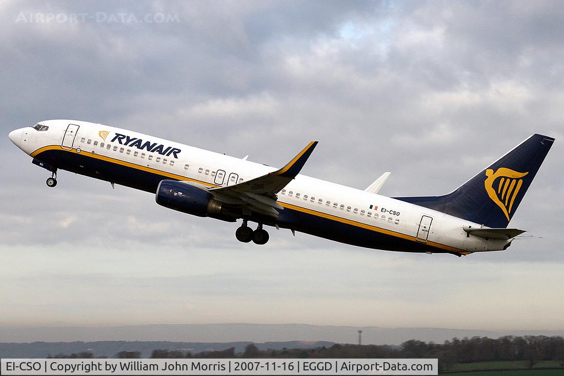 EI-CSO, 2000 Boeing 737-8AS C/N 29928, Climbing away