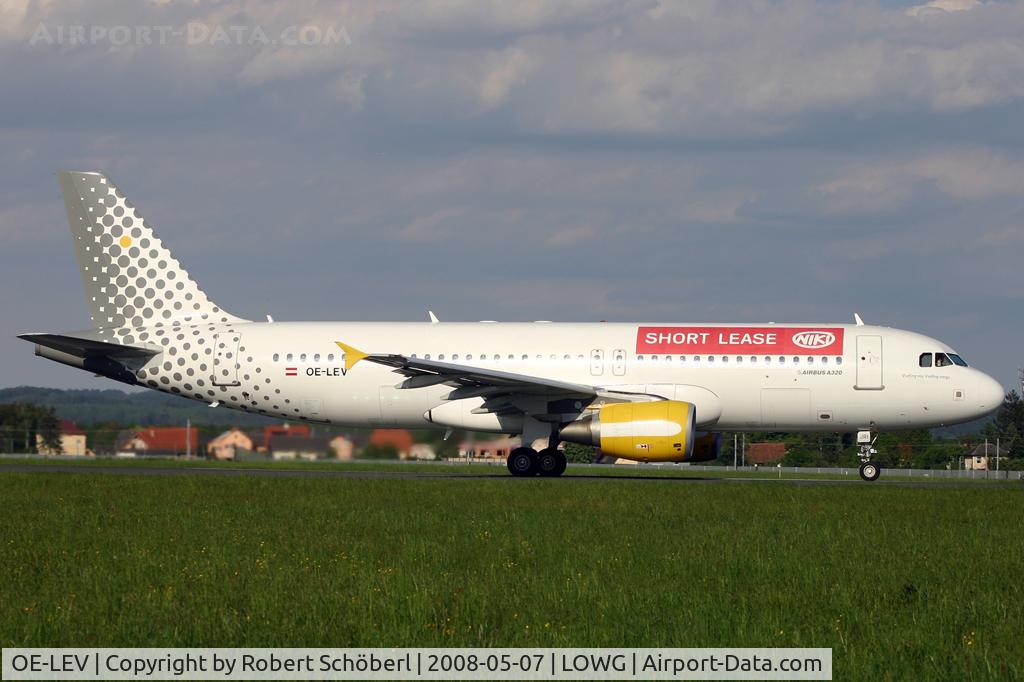 OE-LEV, 2006 Airbus A320-214 C/N 2761, Great to watch this NIKI airbus at LOWG.