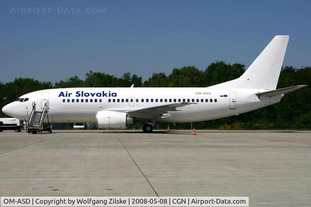 OM-ASD, 1986 Boeing 737-306 C/N 23542, visitor