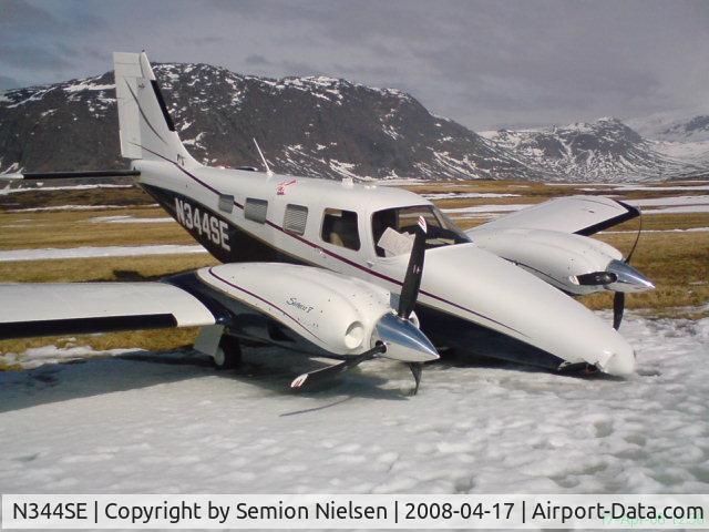 N344SE, 2006 Piper PA-34-220T C/N 3449344, Crashed land in Narsaq. Approx. 50 km of Narsarsuaq (BGBW)