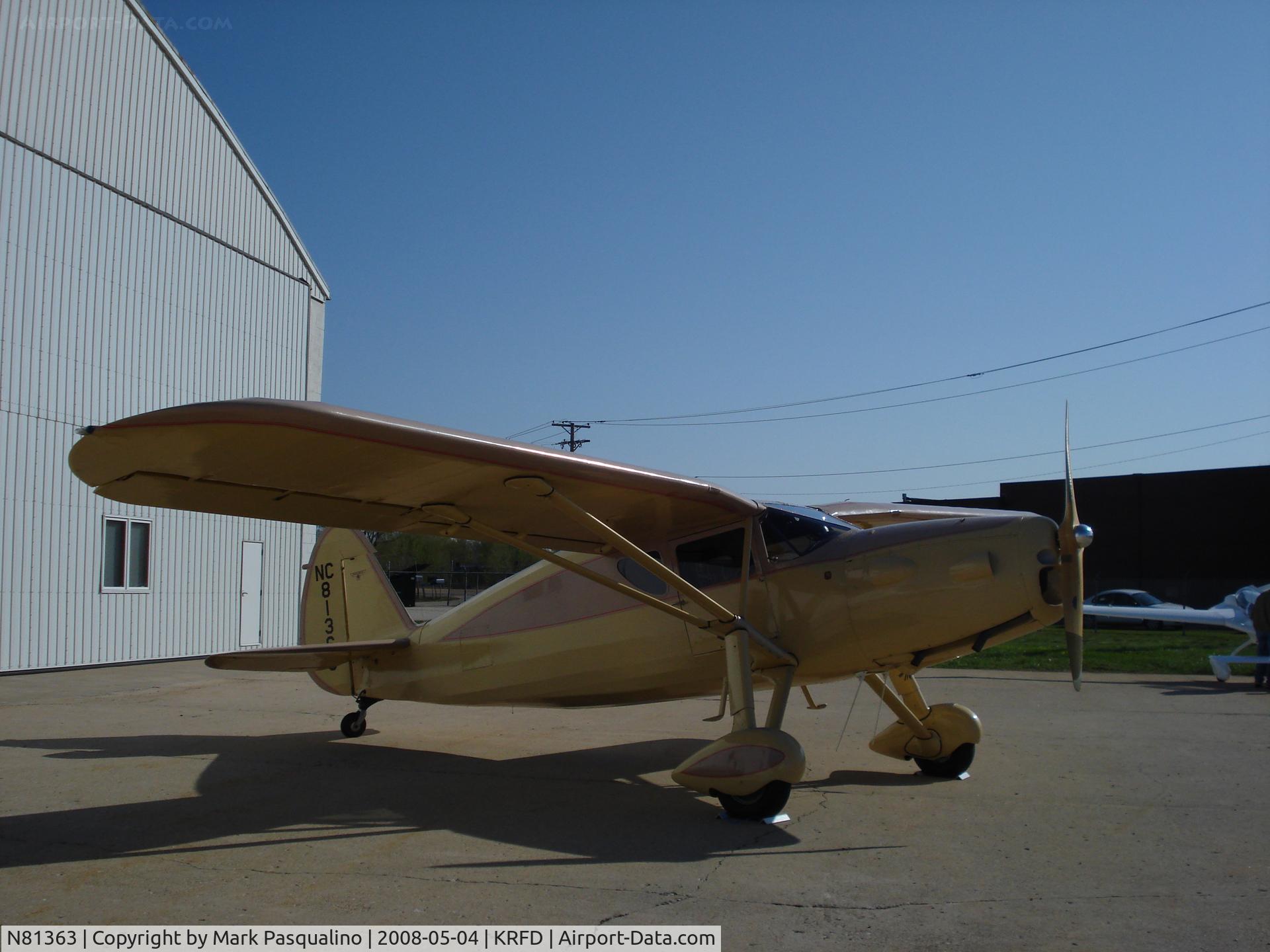 N81363, 1946 Fairchild 24R-46 C/N R46263, Fairchild 24R-46
