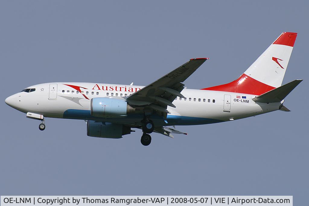 OE-LNM, 2000 Boeing 737-6Z9 C/N 30138, Austrian Airlines Boeing 737-600