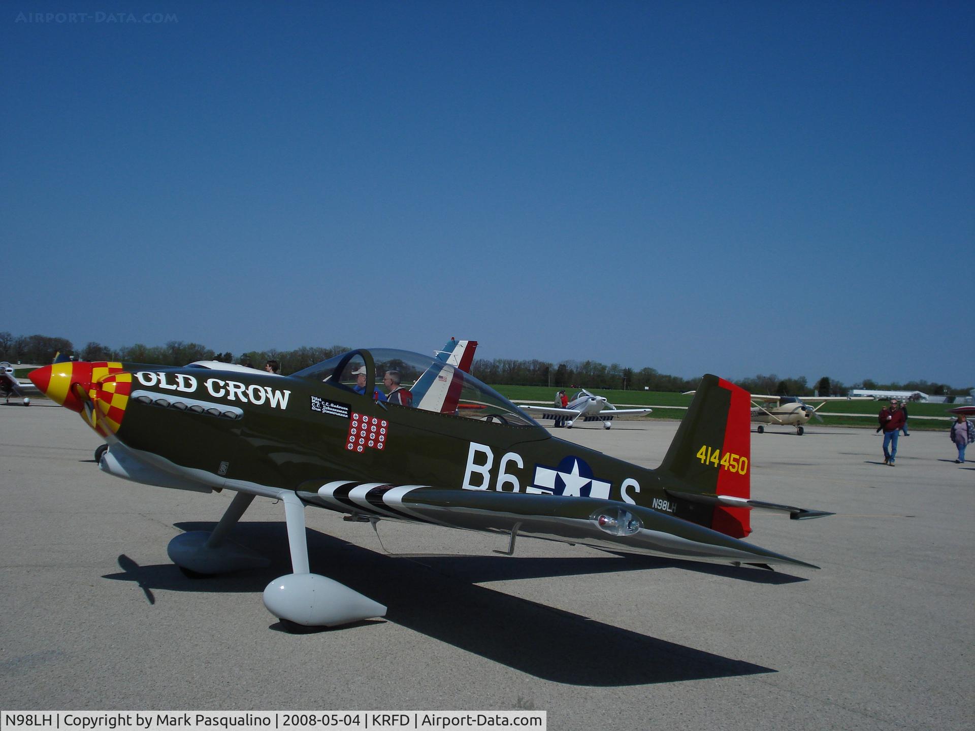 N98LH, 2007 Vans RV-8 C/N 82054, RV-8