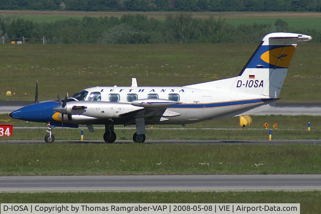 D-IOSA, 1987 Piper PA-42-720 Cheyenne IIIA C/N 42-5501041, Lufthansa Piper 42 Cheyenne
