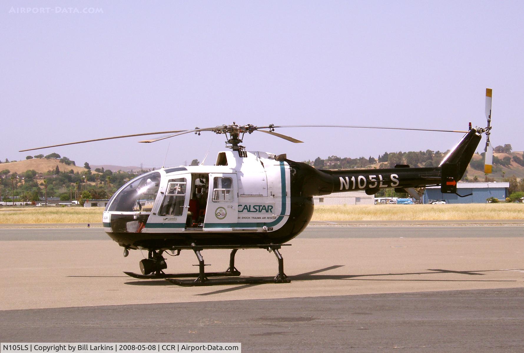 N105LS, 1987 MBB Bo-105-LSA-3 C/N 2012, CALSTAR air ambulance