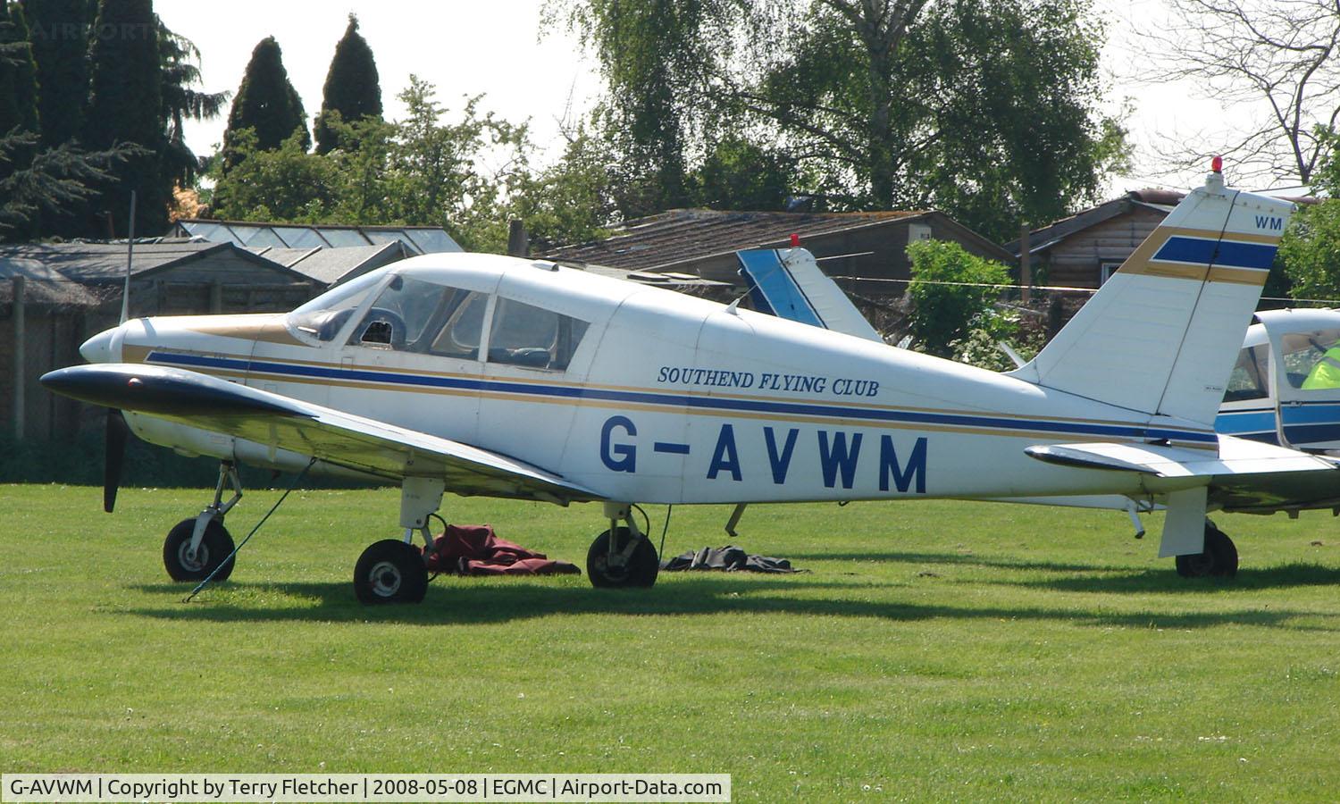 G-AVWM, 1967 Piper PA-28-140 Cherokee C/N 28-24005, Pa-28-140 of the Southend Flying Club