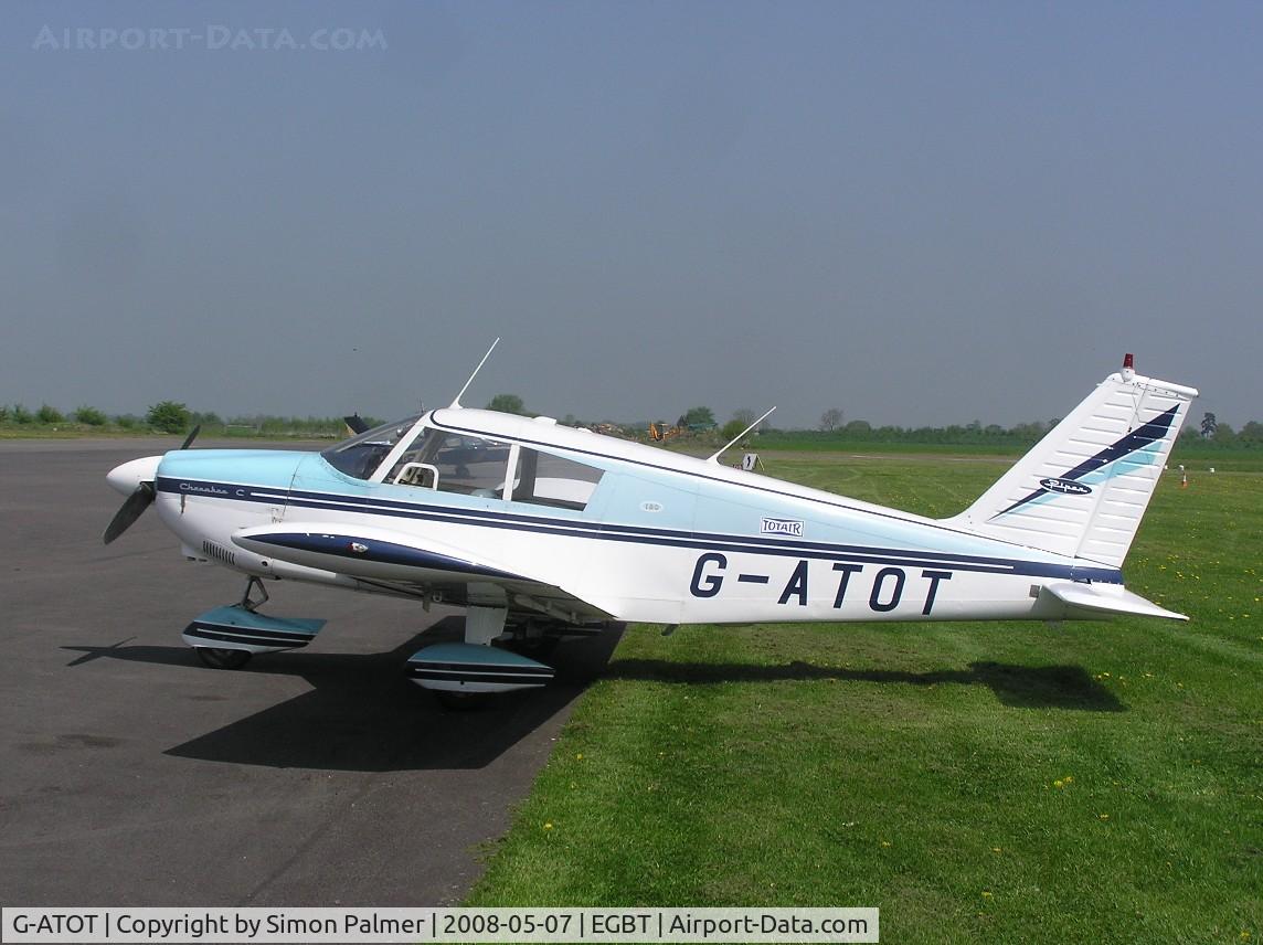 G-ATOT, 1966 Piper PA-28-180 Cherokee C C/N 28-3061, Cherokee 180C of Totair visiting Turweston