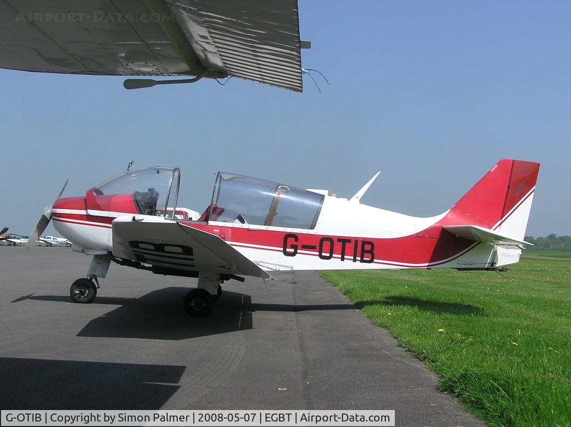 G-OTIB, 1981 Robin DR-400-180R Remorqueur Regent C/N 1545, Robin DR400 glider-tug from Tibenham seen at Turweston
