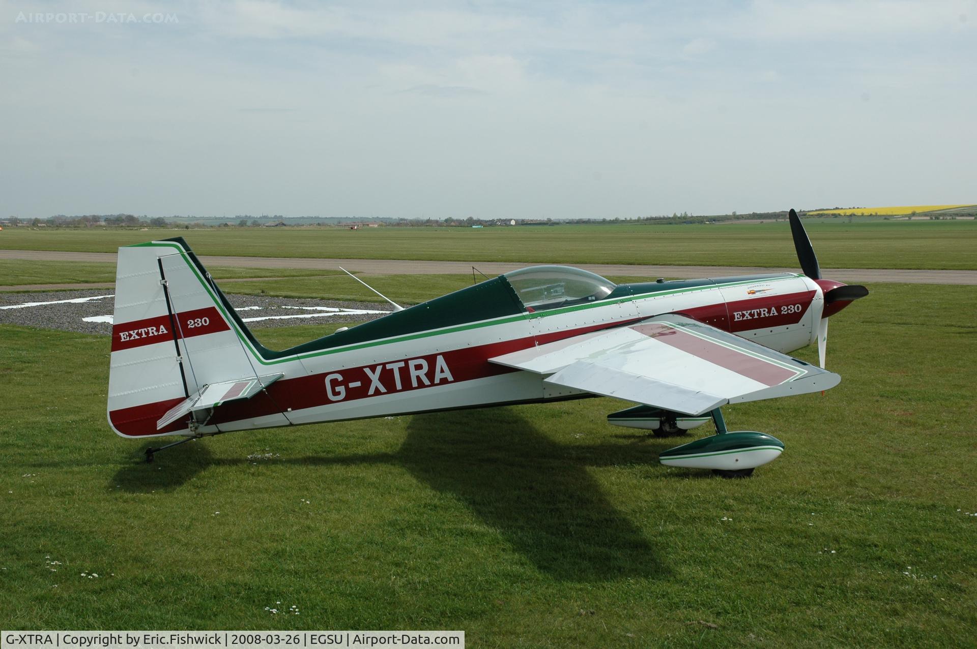 G-XTRA, 1987 Extra EA-230 C/N 12A, 2. G-XTRA at Duxford Airfield