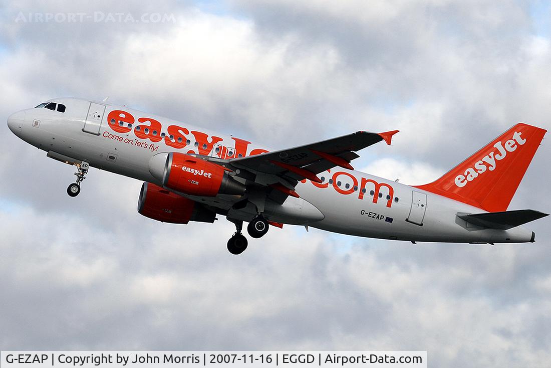 G-EZAP, 2006 Airbus A319-111 C/N 2777, Easyjet A319-111