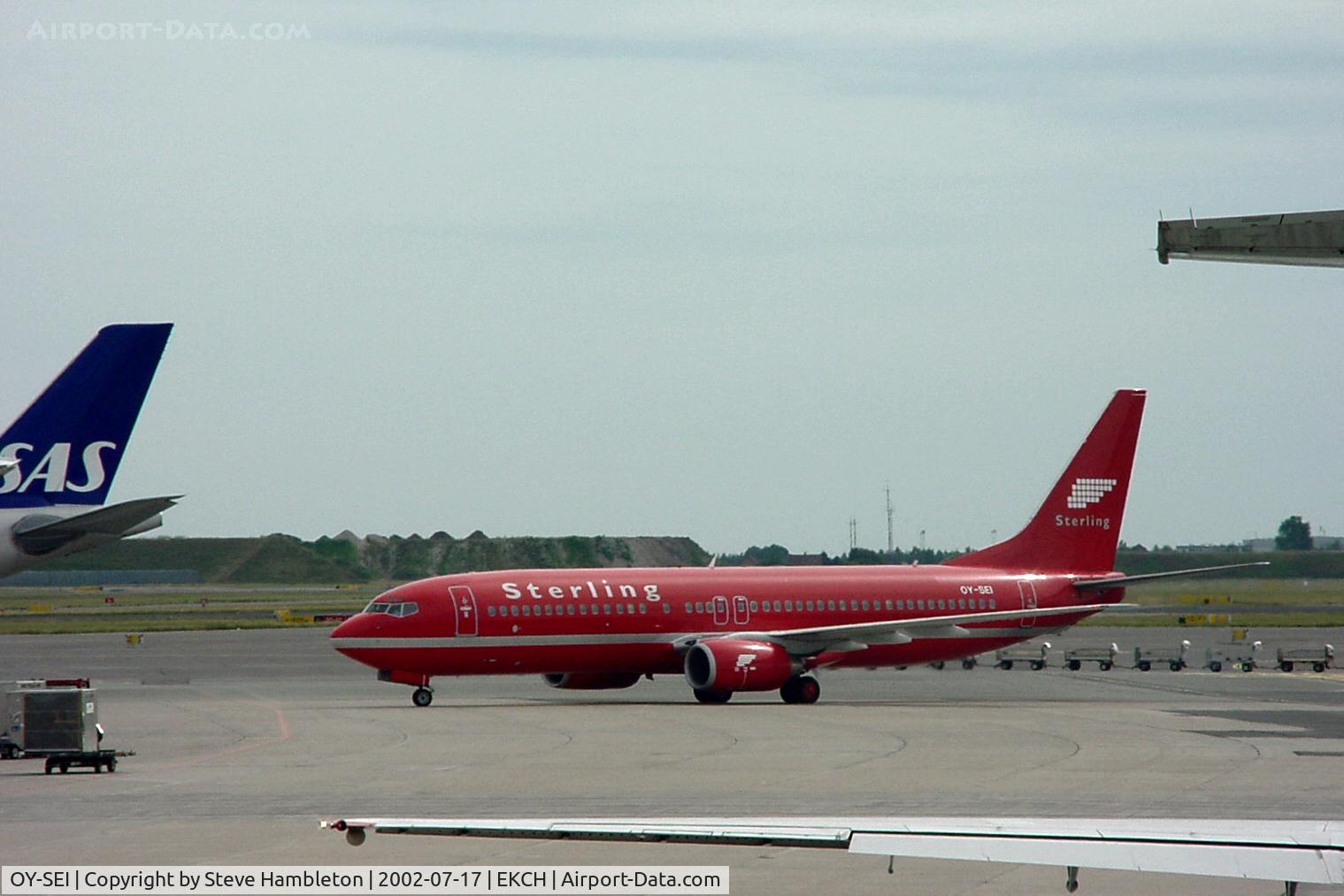 OY-SEI, 1999 Boeing 737-85H C/N 29445, At Copenhagen