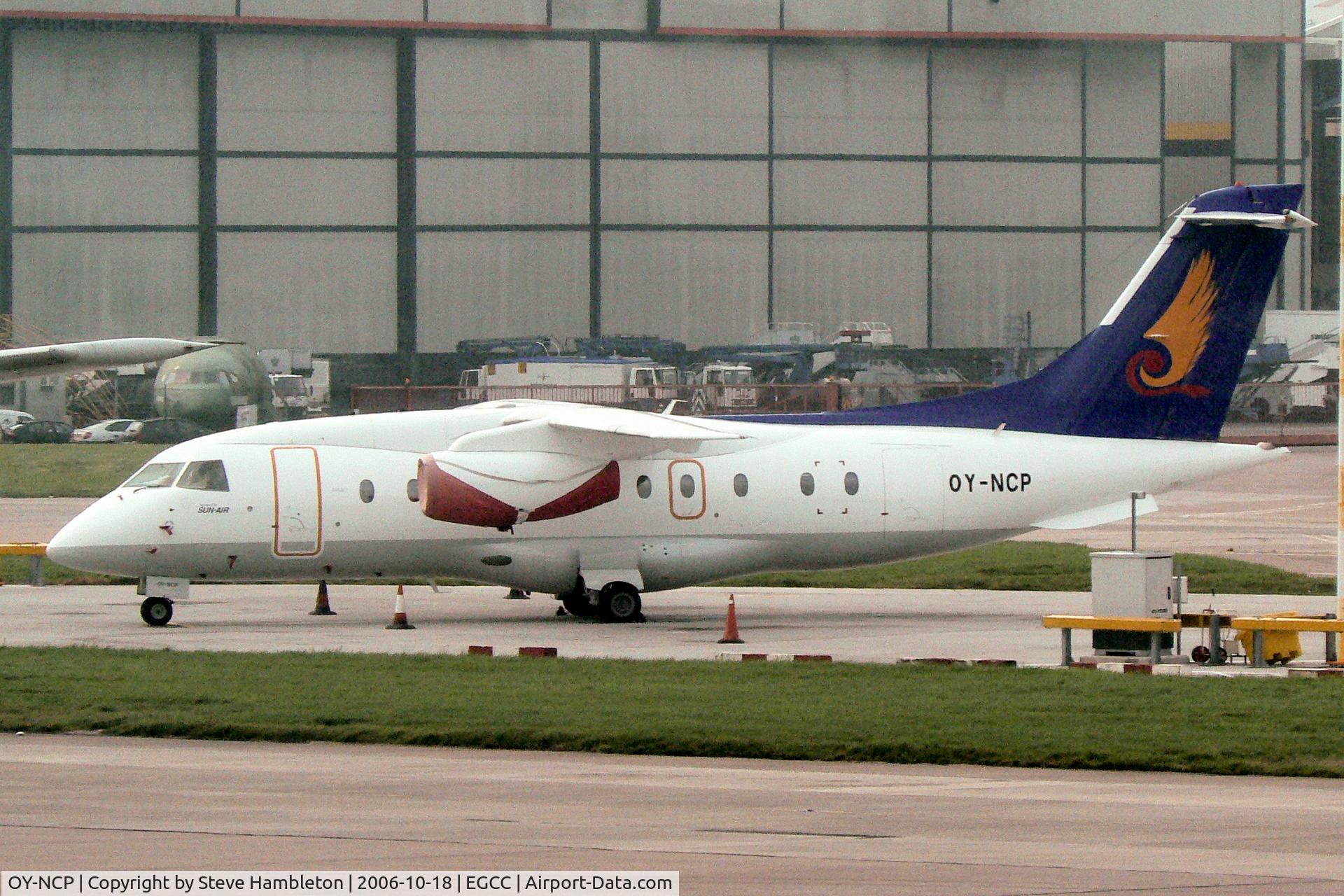 OY-NCP, 2002 Fairchild Dornier 328-310 328JET C/N 3219, In Shan Xi basic colour scheme