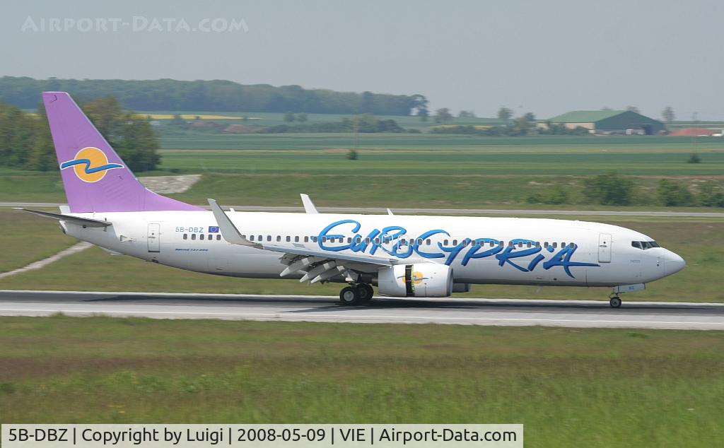 5B-DBZ, 2006 Boeing 737-8BK C/N 33030, Euro Cypria 737-800