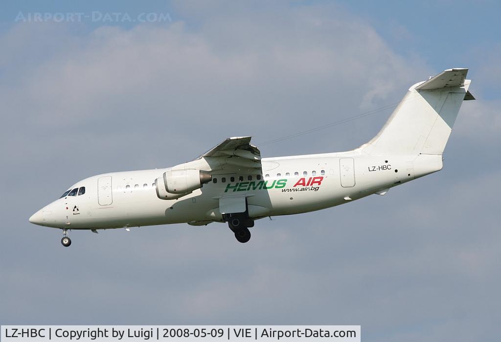 LZ-HBC, 1987 British Aerospace BAe.146-200 C/N E2093, Hemus Air