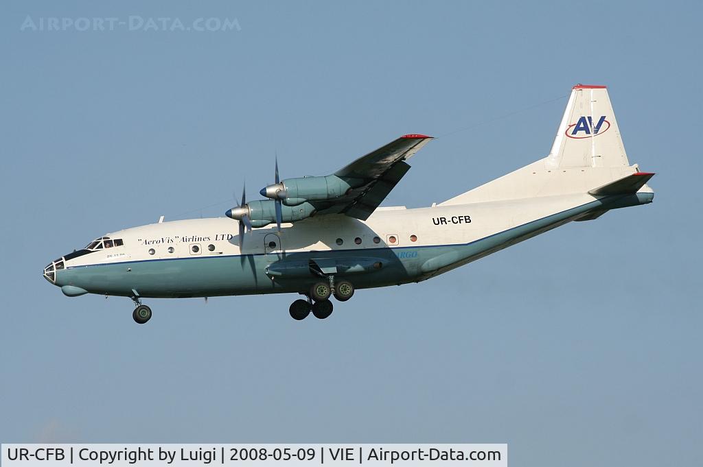 UR-CFB, Antonov An-12BP C/N 8343402, AeroVis An-12