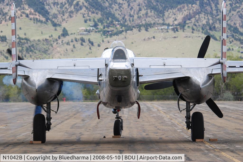 N1042B, 1944 North American B-25N Mitchell C/N 108-35148, Pacific Prowler Startup (Boulder Open House 2008)