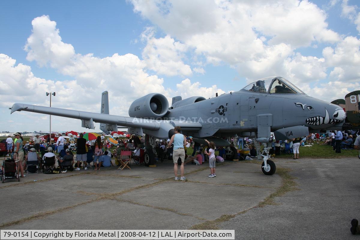 79-0154, 1979 Fairchild Republic A-10A Thunderbolt II C/N A10-0418, A-10
