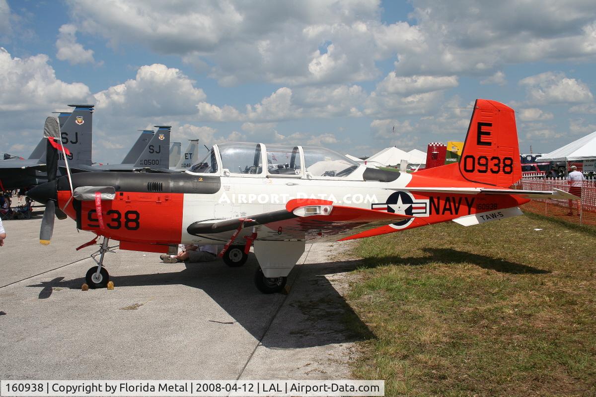 160938, Beech T-34C Turbo Mentor C/N GL-124, T-34C Mentor