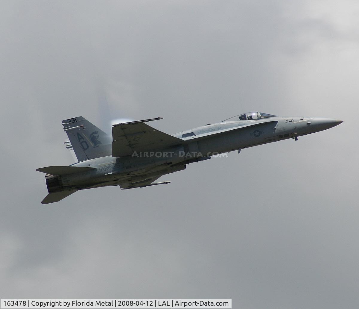 163478, 1988 McDonnell Douglas F/A-18C Hornet C/N 0708, F-18C