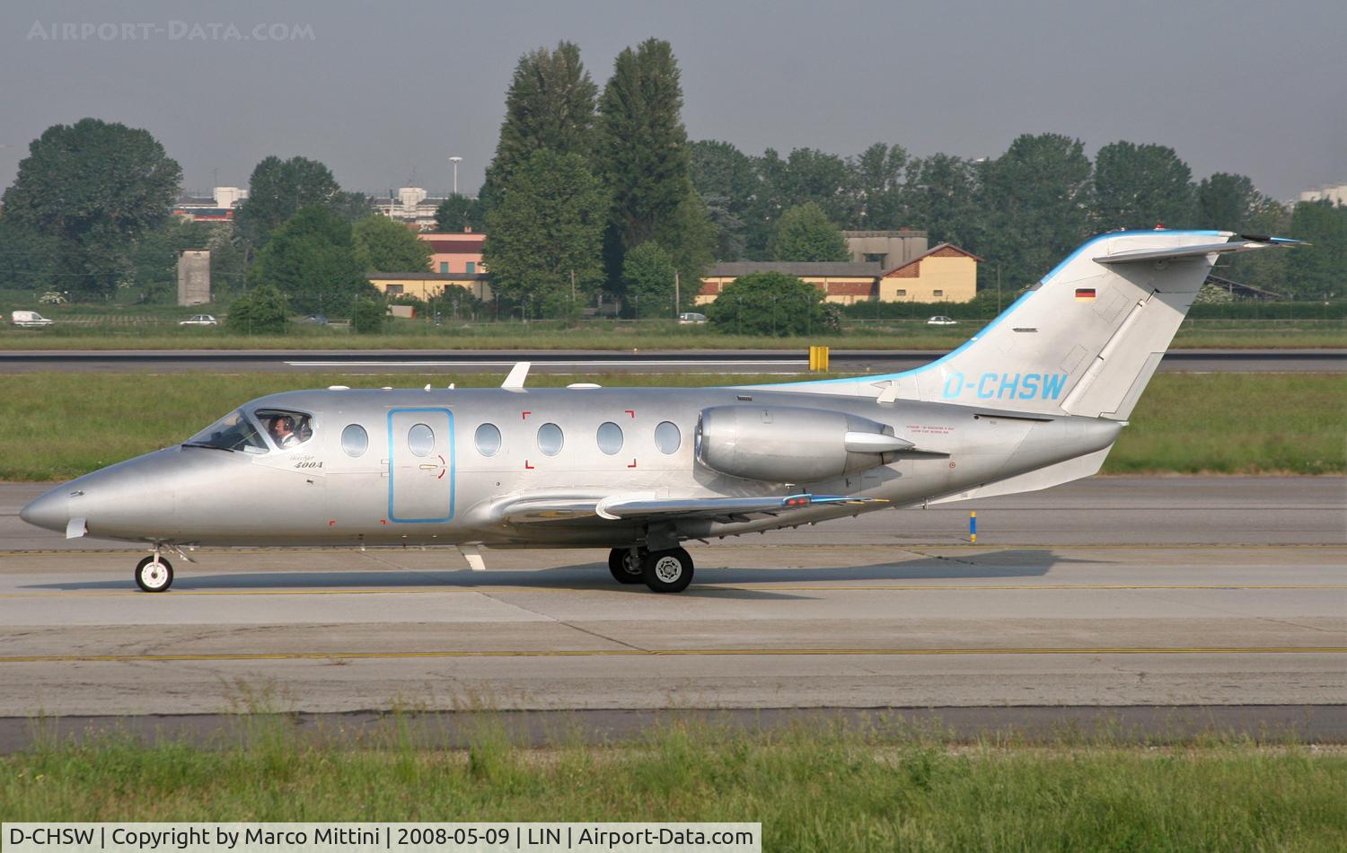 D-CHSW, Beechcraft 400A Beechjet C/N RK-84, Operated by AUGUSTA AIR