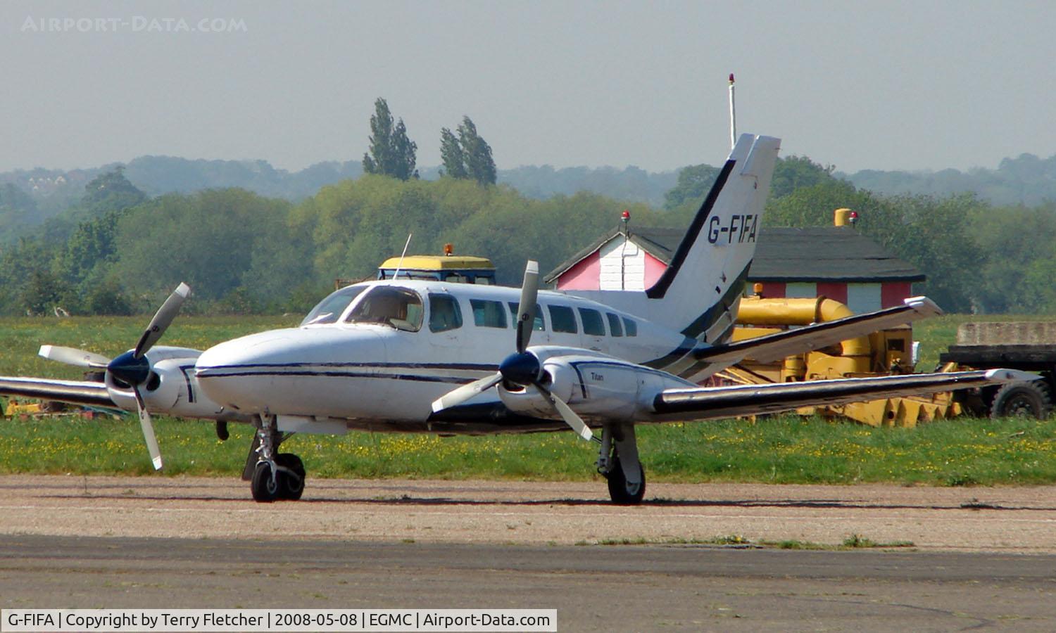 G-FIFA, 1980 Cessna 404 II Titan C/N 404-0644, Part of the GA Scene at Southend