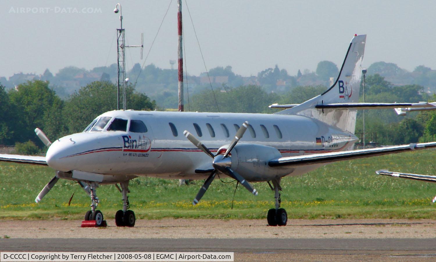 D-CCCC, 1982 Swearingen SA-227AT Merlin IVC C/N AT-511, Bin Air Metro at Southend