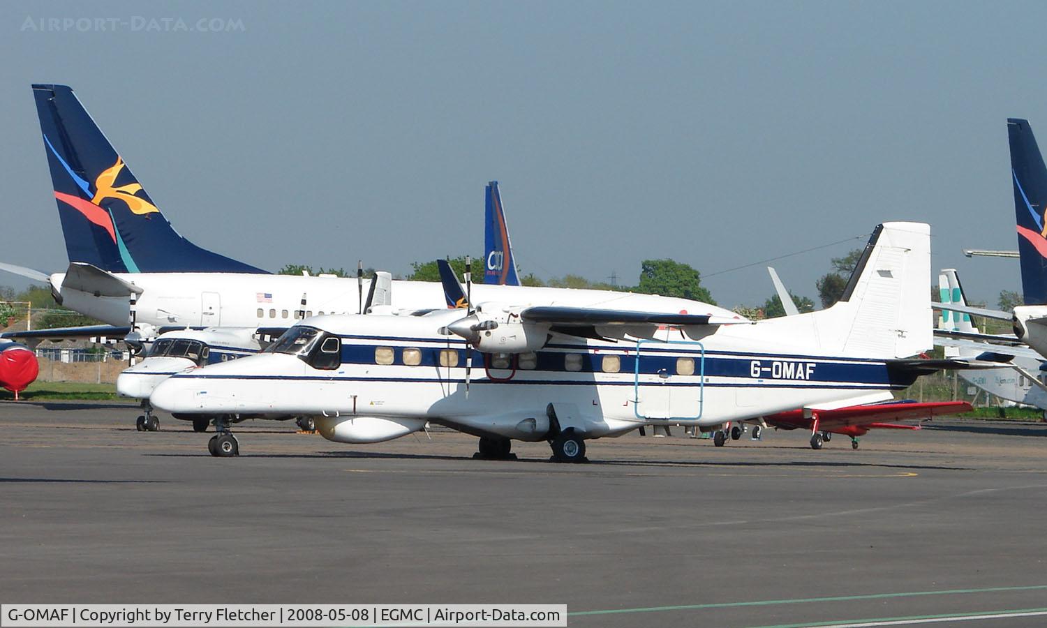 G-OMAF, 1986 Dornier 228-202K C/N 8112, One of two Ministry of Fisheries Do 228 at Southend today