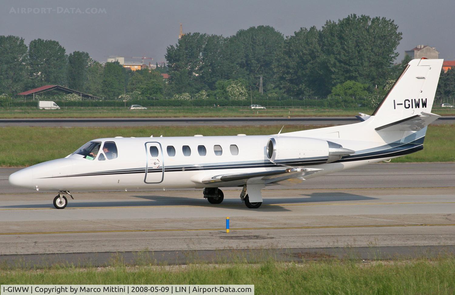 I-GIWW, 1999 Cessna 550 Citation Bravo C/N 550-0871, Operated by ARIETE SRL.