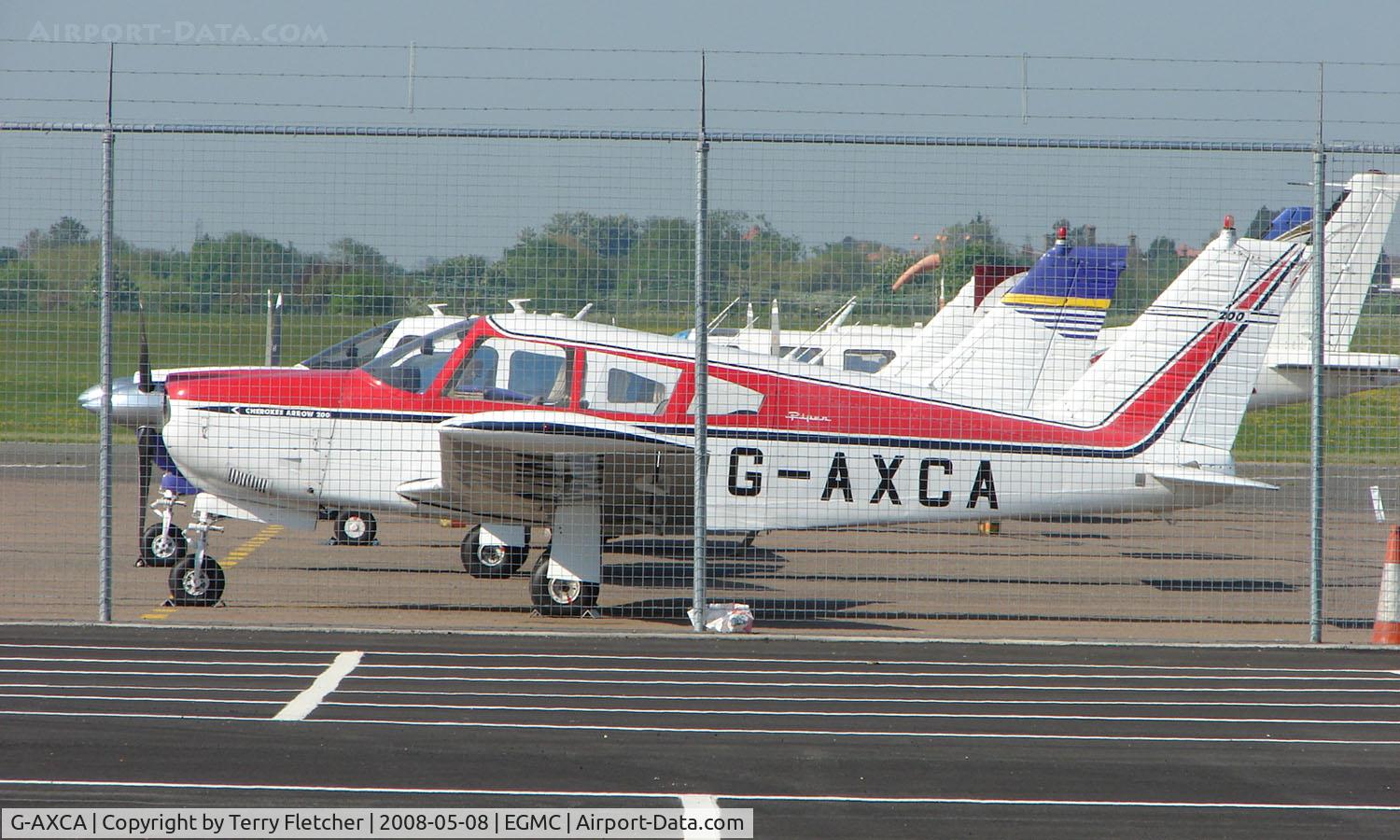 G-AXCA, 1969 Piper PA-28R-200 Cherokee Arrow C/N 28R-35053, Part of the GA Scene at Southend