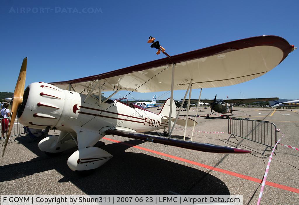 F-GOYM, 1993 Waco YMF-F5C C/N F5C-053, Displayed during LFMC Airshow 2007