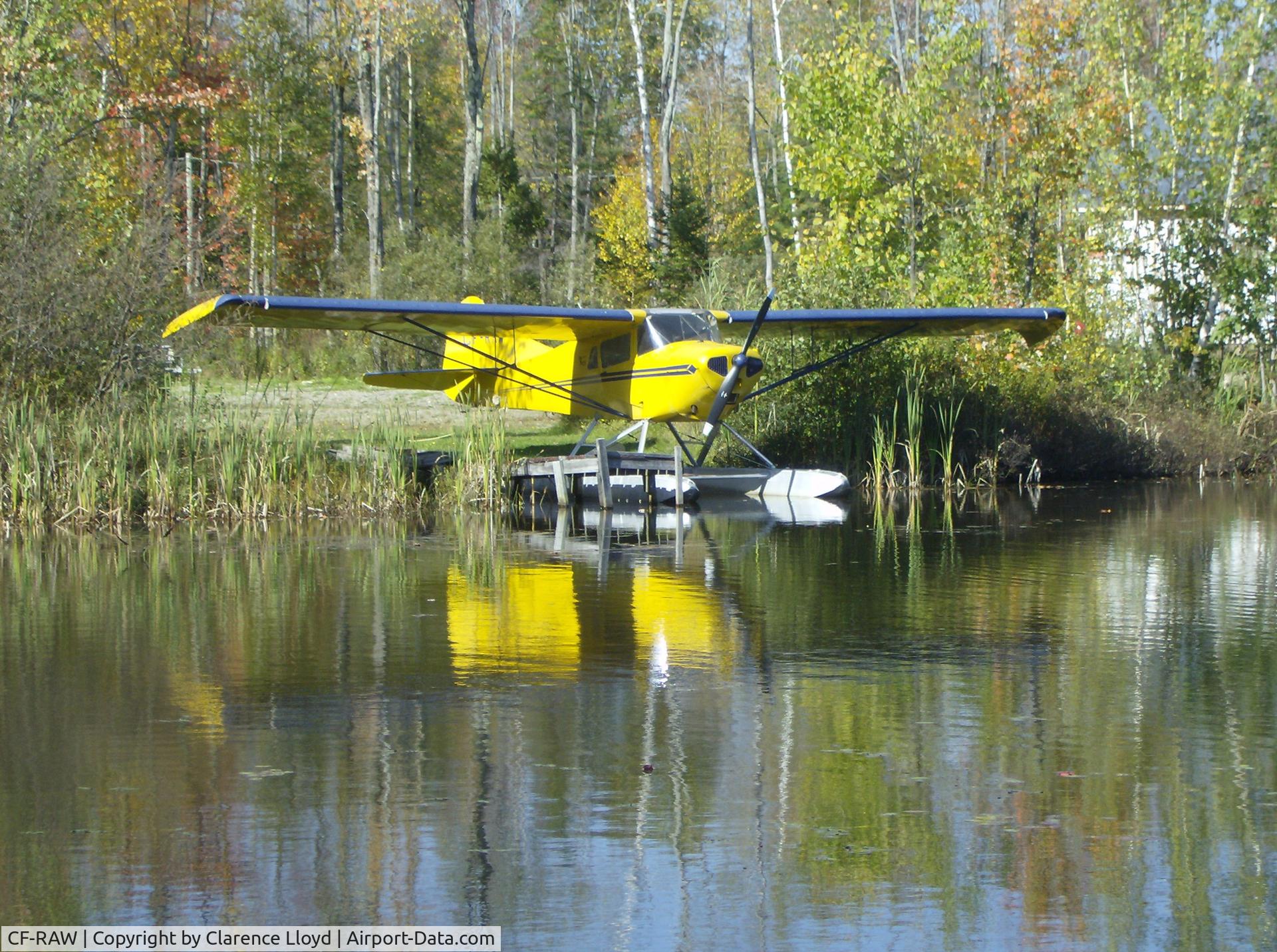 CF-RAW, 1946 Taylorcraft BCS-12D C/N 99O6, Taylorcraft on floats October 2007