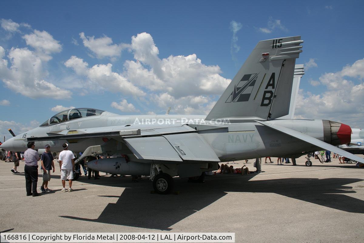 166816, Boeing F/A-18F Super Hornet C/N F189, F-18