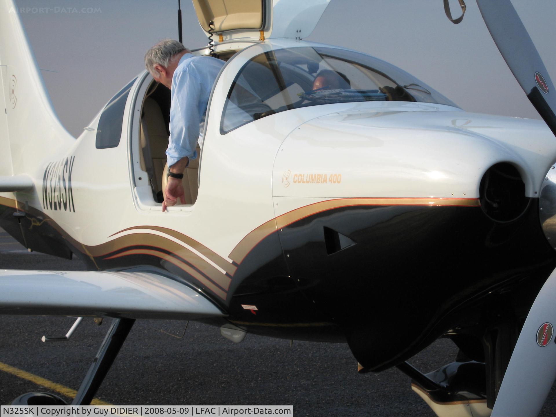 N325SK, 2005 Lancair LC41-550FG C/N 41528, Flight (already) terminated!