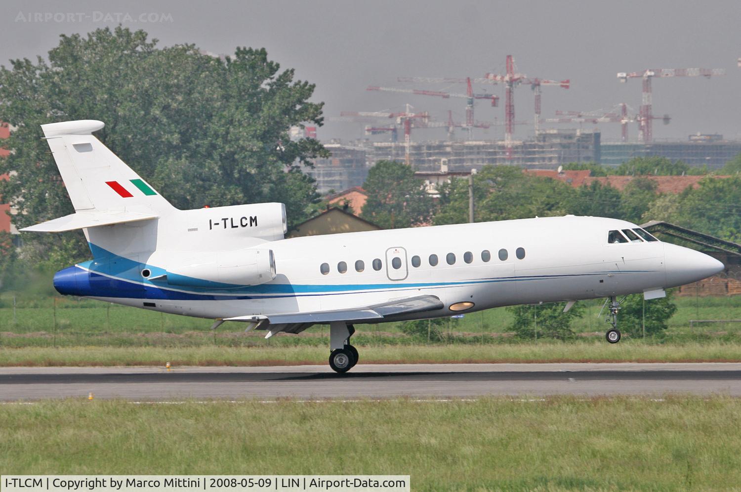 I-TLCM, 1990 Dassault Falcon 900 C/N 81, Operated by SNAM Servizi Aerei