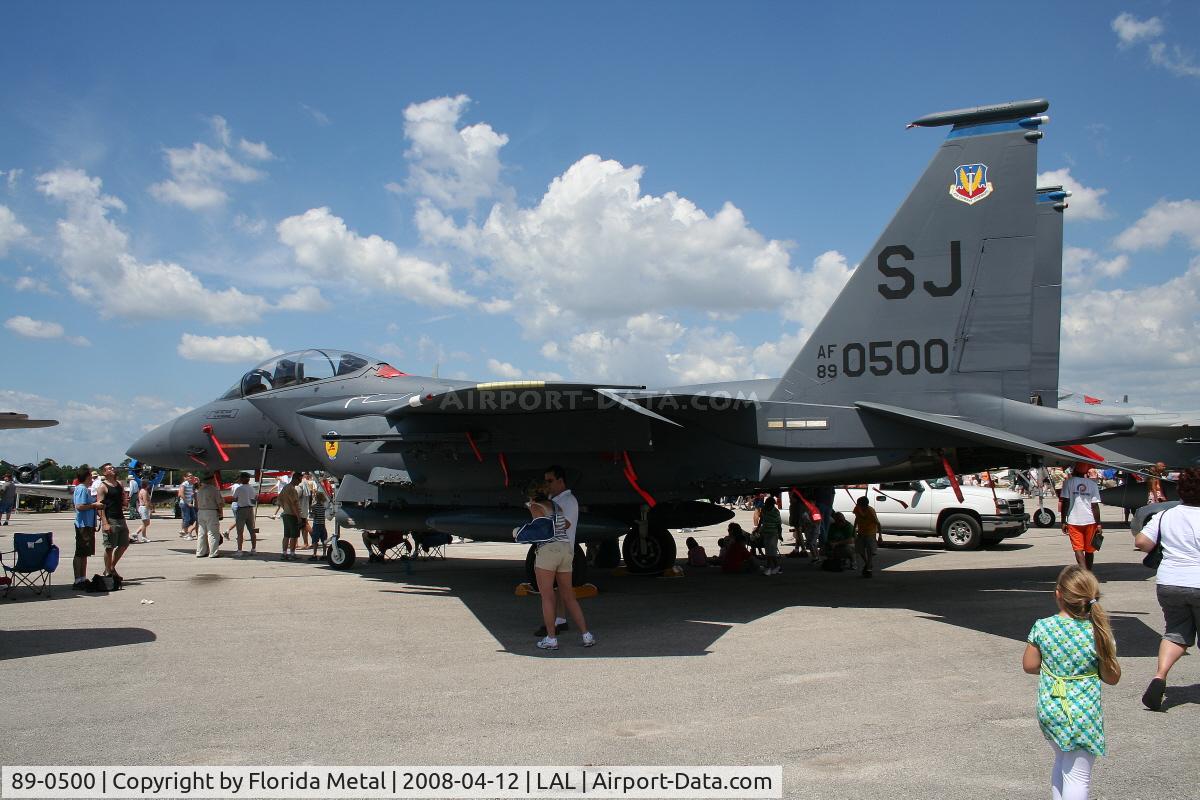 89-0500, 1989 McDonnell Douglas F-15E Strike Eagle C/N 1147/E122, F-15E