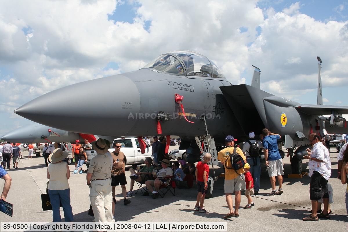 89-0500, 1989 McDonnell Douglas F-15E Strike Eagle C/N 1147/E122, F-15E