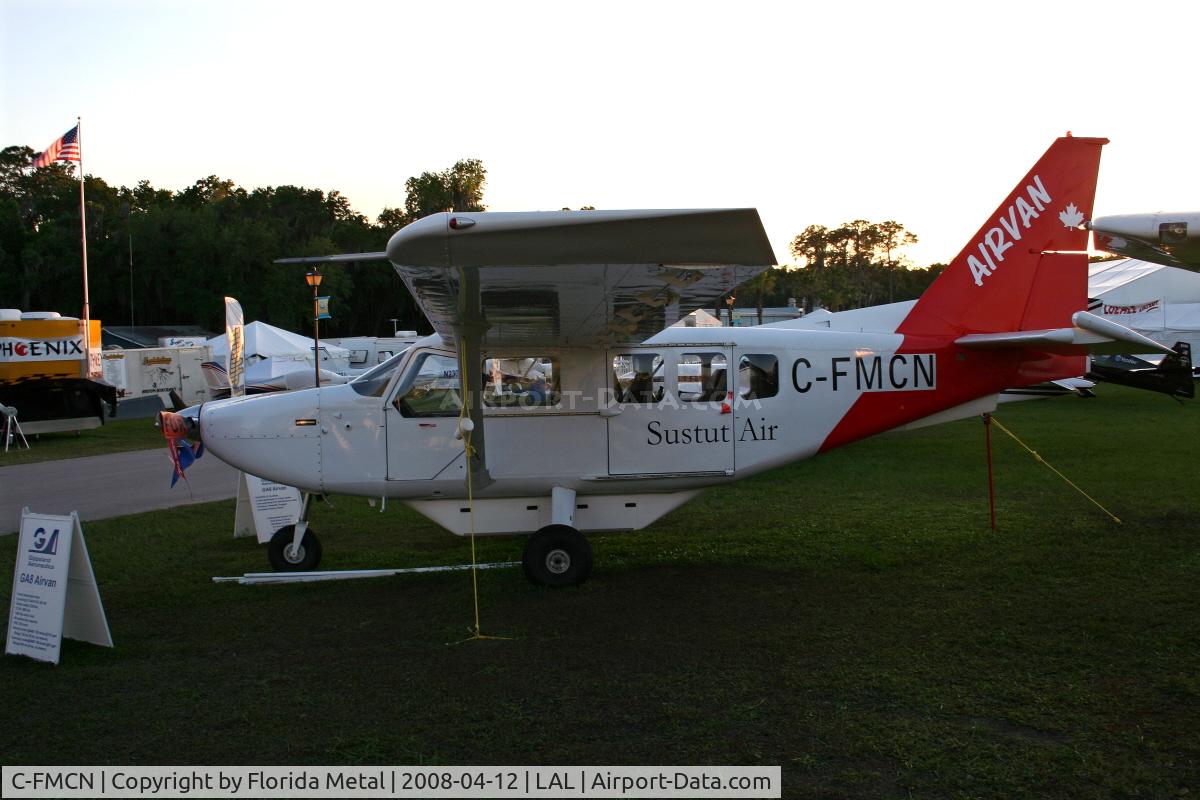 C-FMCN, 2002 Gippsland GA-8 Airvan C/N GA8-02-015, Gippsland GA 8