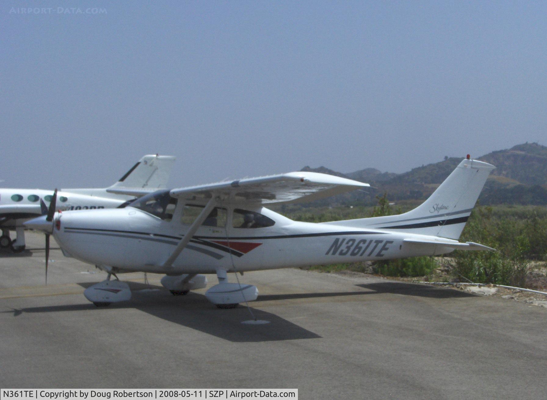 N361TE, 1998 Cessna 182S Skylane C/N 18280162, 1998 Cessna 182S SKYLANE, Lycoming IO-360-A1A? for original Lycoming IO-540-AB1A5 230 Hp